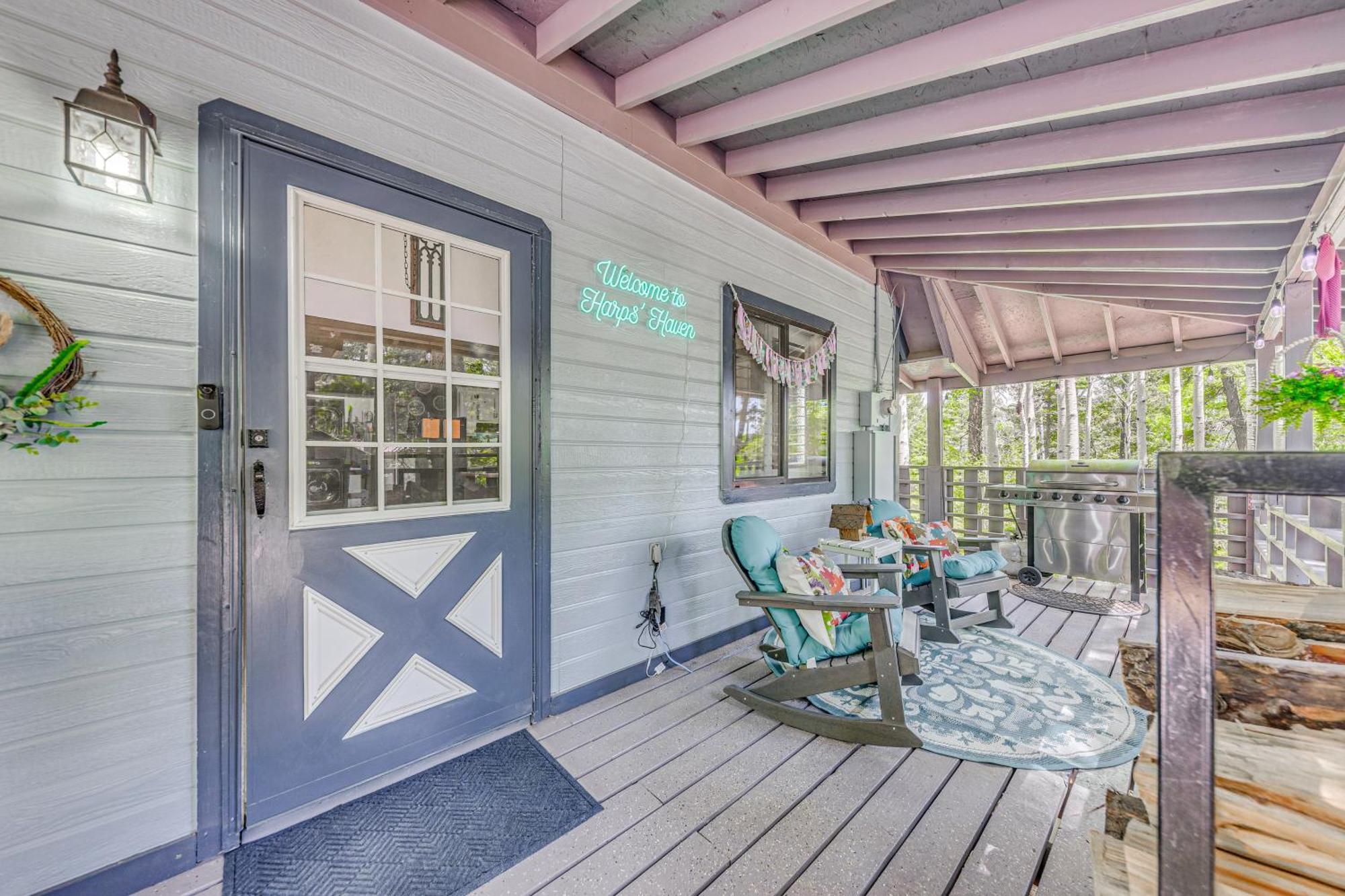 Quaint Cloudcroft Cabin With Stunning Forest Views! Luaran gambar